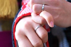 結婚式　指輪　和装　いとむすび　和心結婚式いとむすび